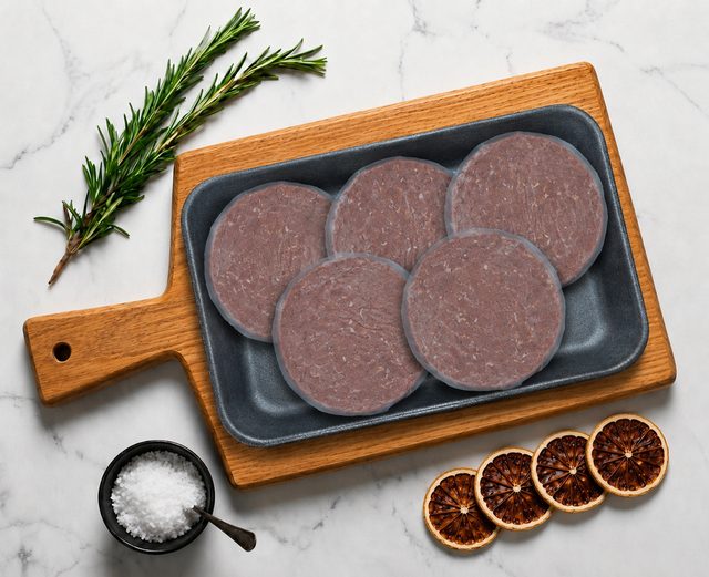 Lean Beef Burger 5×125g