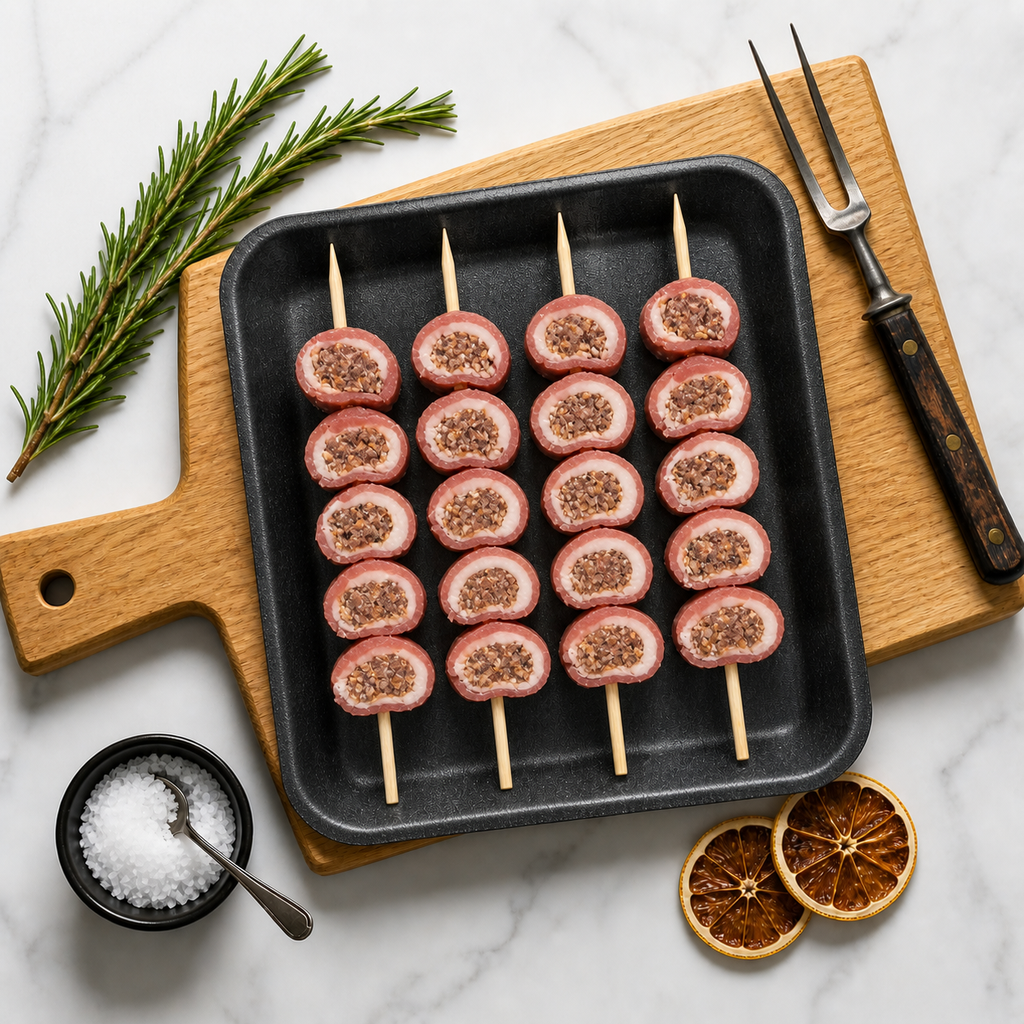 Layered Kebab Bites